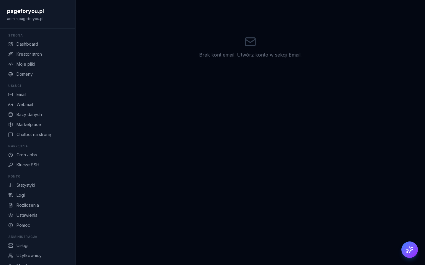 Webmail (w panelu)