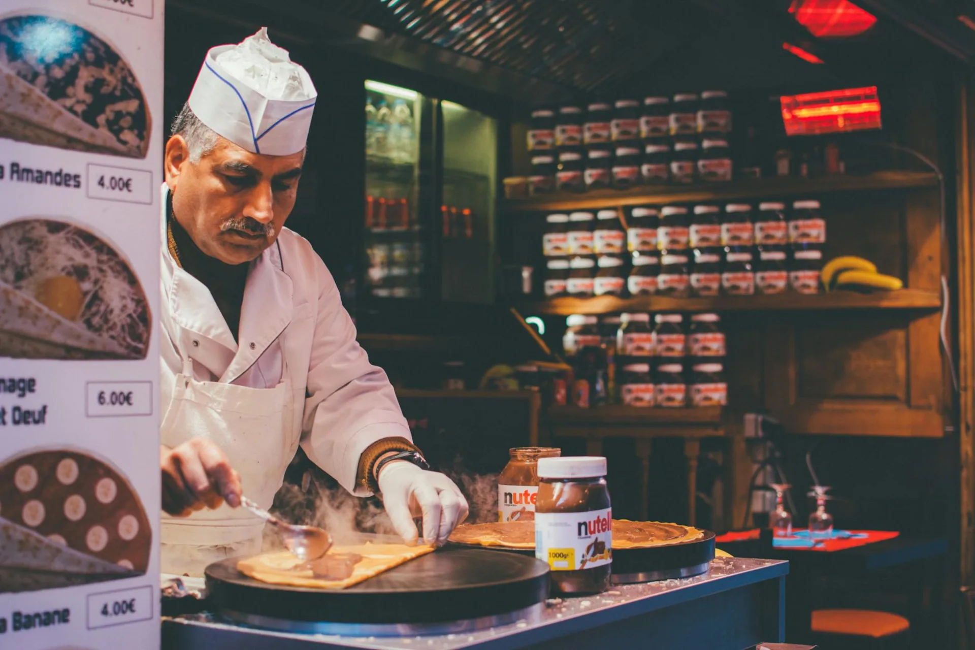 Food truck — street food serving
