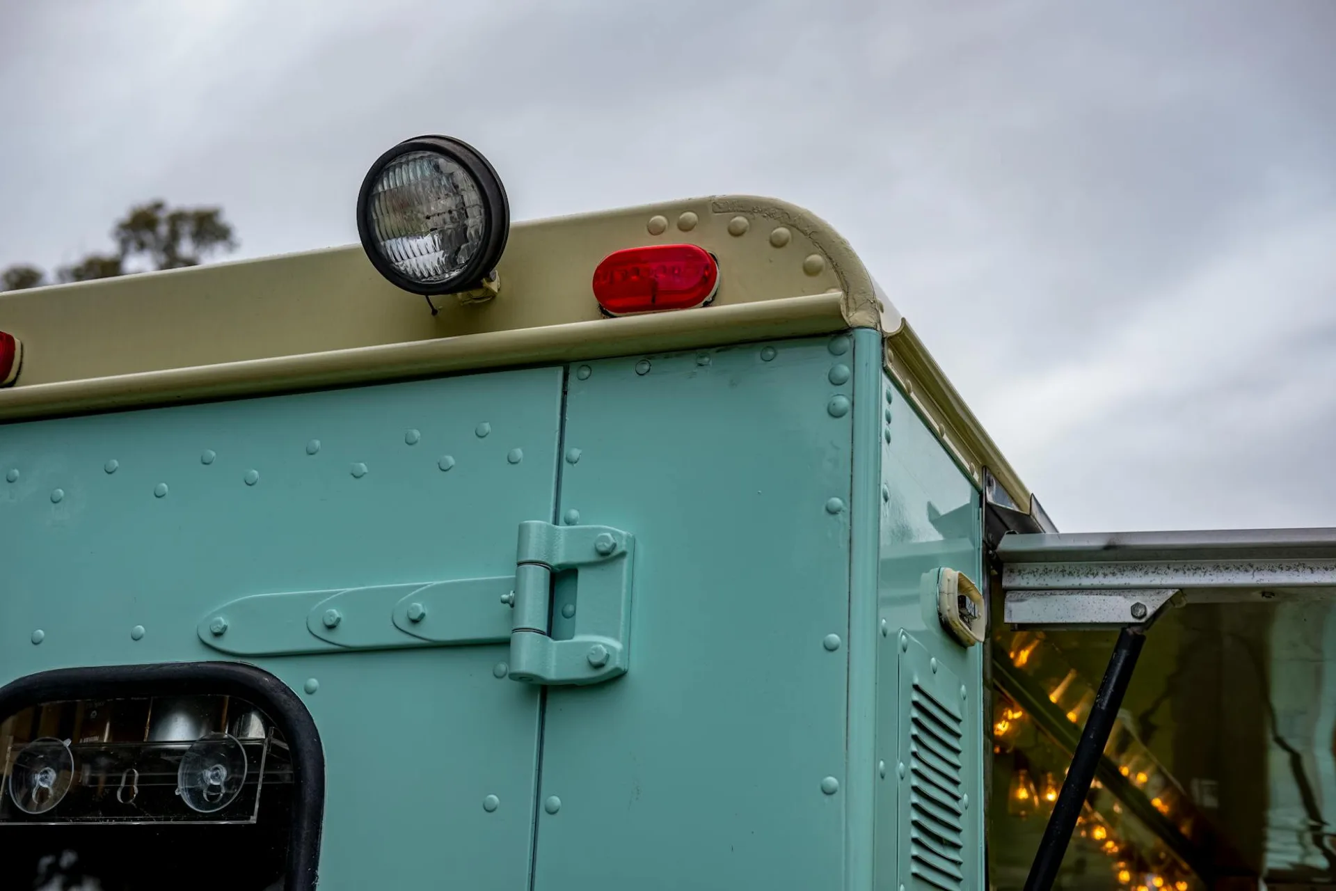 Food truck — street food serving