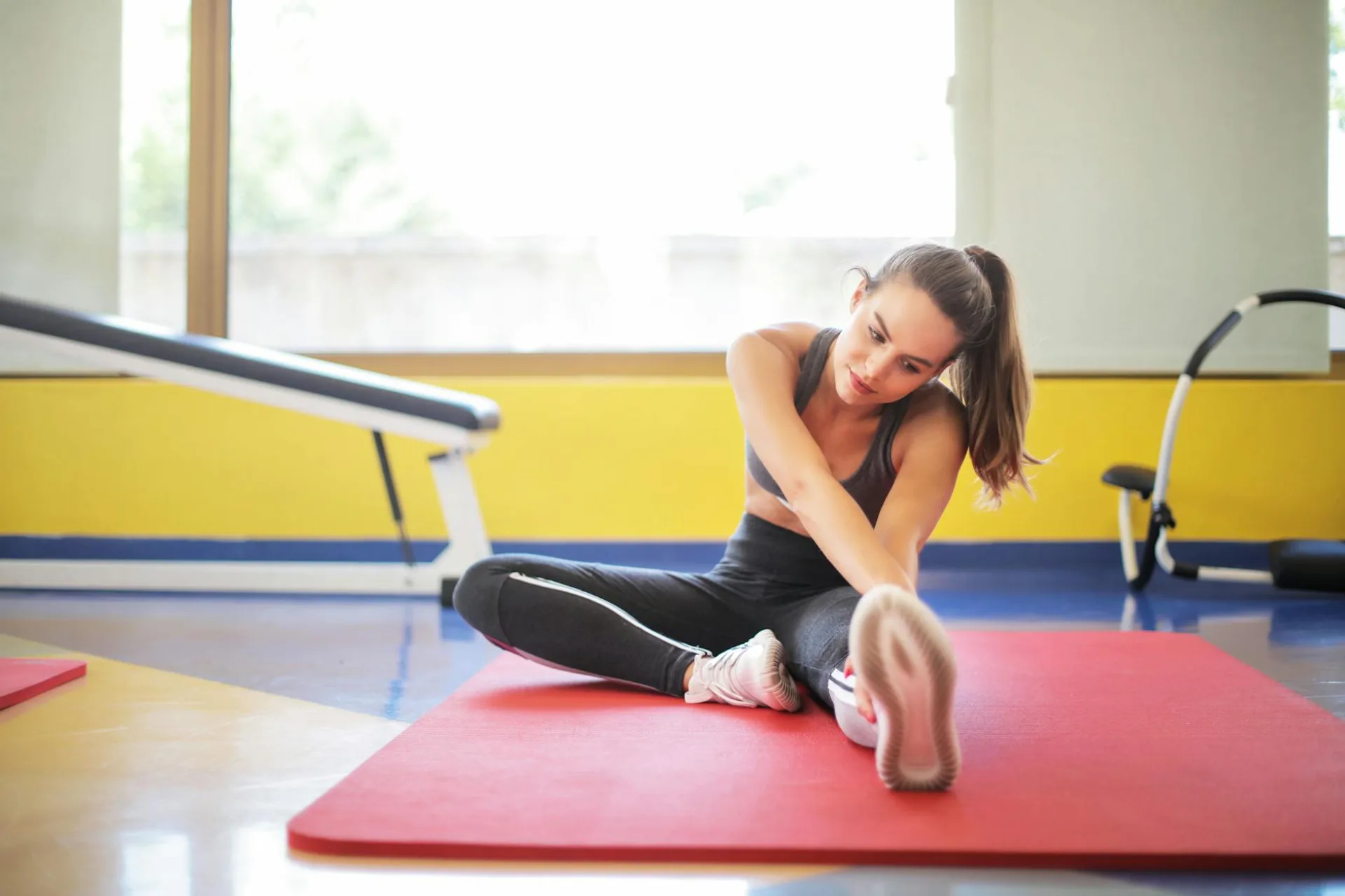 Trener personalny — personal training session